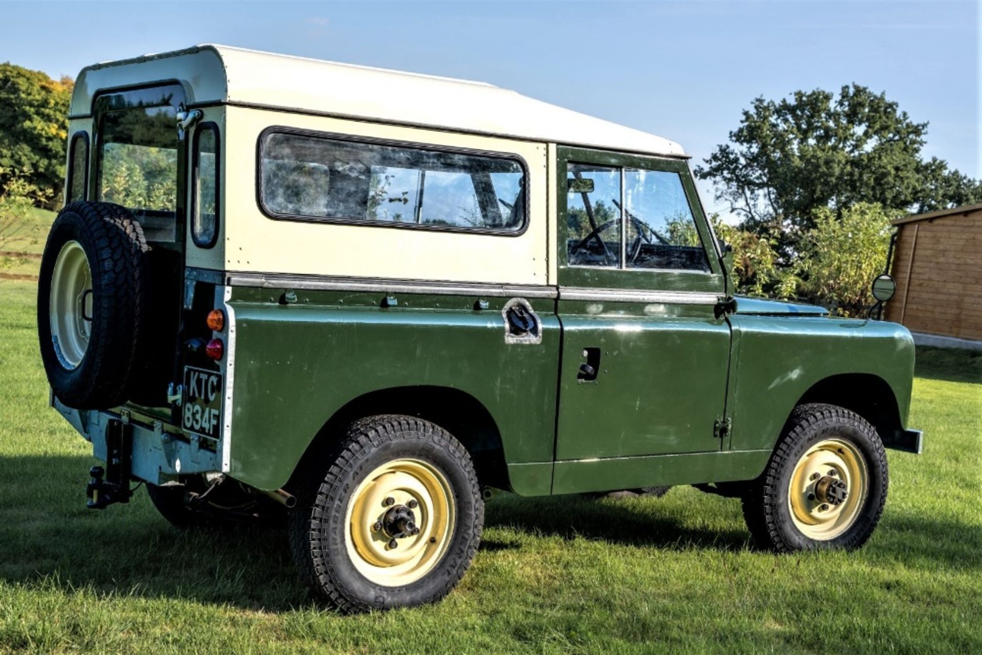 1968 LAND-ROVER SERIES IIA 88” LIGHT UTILITY  Registration Number: KTC 834F - Image 2 of 19