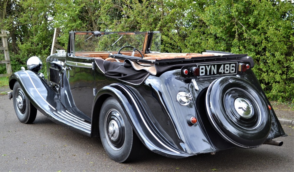 1935 BROUGH SUPERIOR 4.2 LITRE DUAL PURPOSE COUPE Registration Number: BYN 486 Chassis Number: - Image 8 of 26