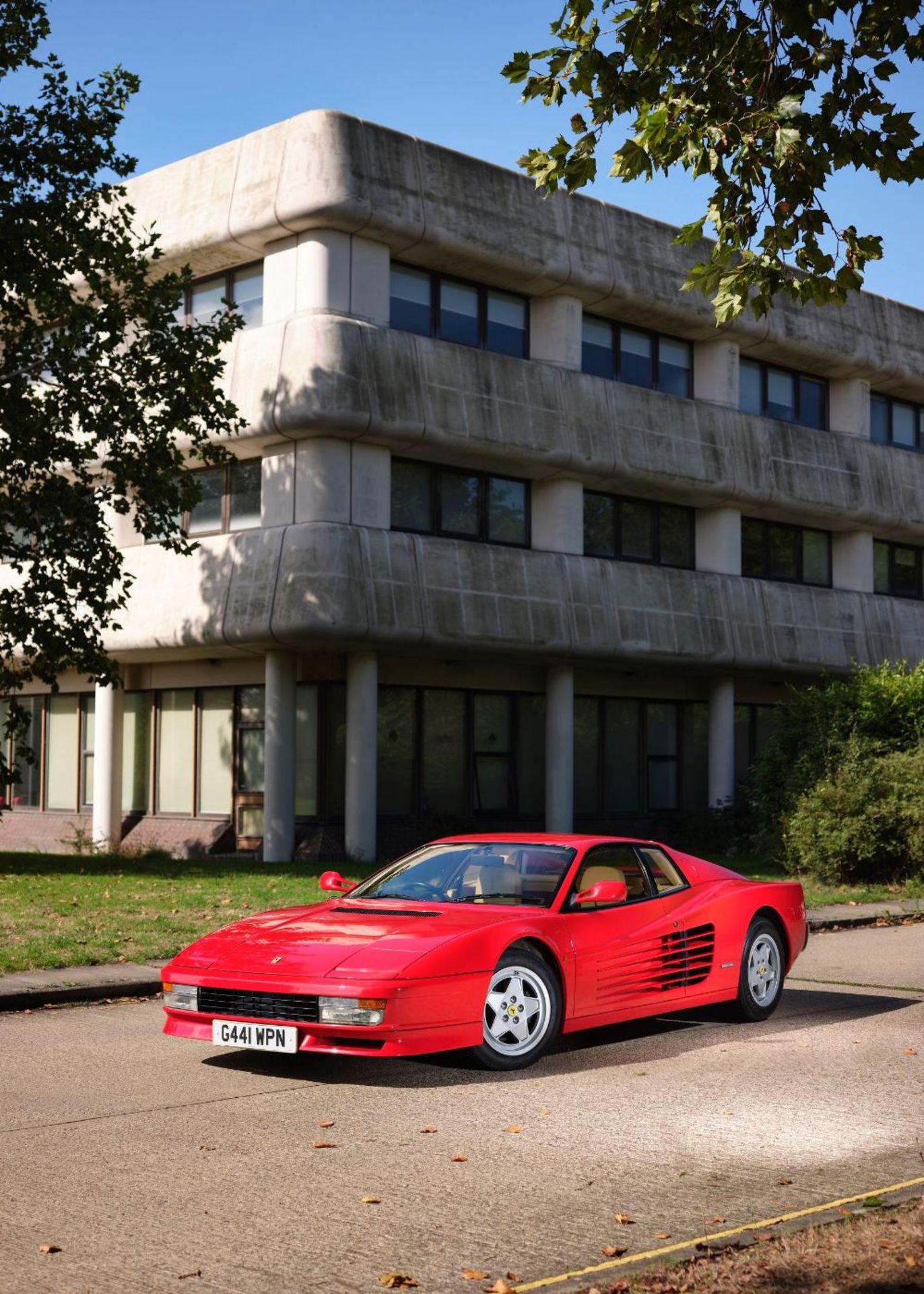 1989 FERRARI TESTAROSSA Registration Number: G441 WPN Chassis Number: ZFFAA17C000082817 Recorded - Image 3 of 59
