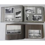TWO VINTAGE PHOTOGRAPH ALBUMS, spanning a period from the early 1920's to the mid 1930's, includes