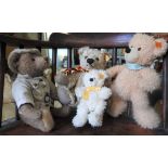 A GROUP OF FOUR CONTEMPORARY STEIFF BEARS, including 'Livingston' bear, all with ear tags