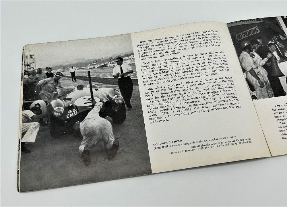 1952 BELGIAN GRAND PRIX PROGRAM, AND OTHER MOTORSPORT ORIENTATED MATERIAL Includes: Background to - Image 13 of 18