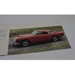 1960 - 61 ASTON-MARTIN DB4 BROCHURE Original UK market sales brochure illustrating and describing