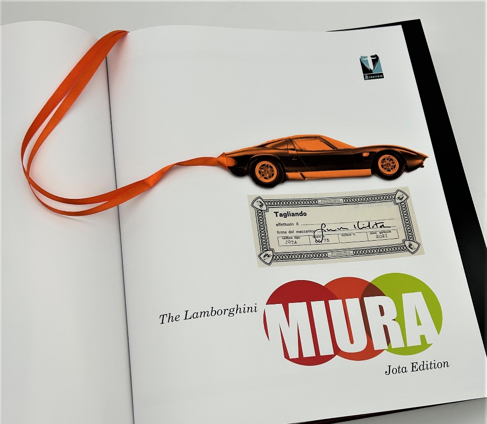 THE LAMBORGHINI MIURA, JOTA EDITION #66, BY SIMON KIDSTON The definitive book on the definitive - Image 2 of 13