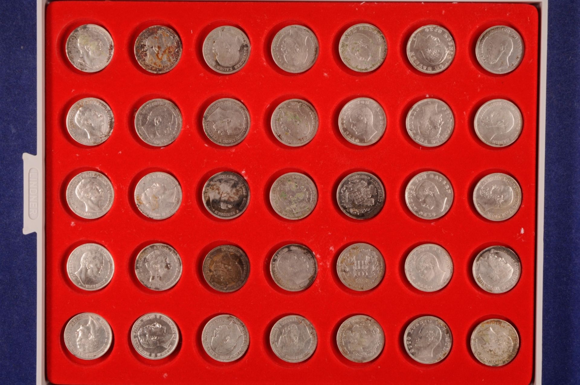 Kaiserreich bis BRD, der Schwerpunkt der Sammlung liegt bei den Silbermünzen des Kaiserreichs, dabei - Bild 5 aus 7