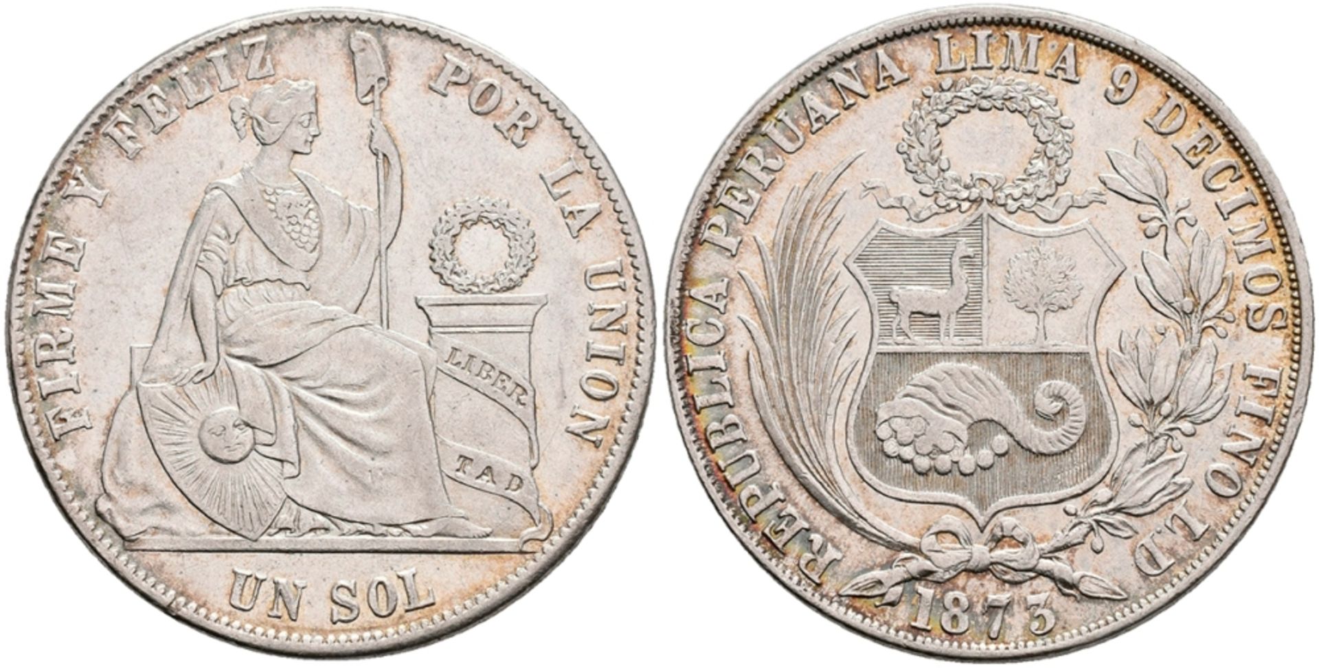 Sol, 1873, Lima, LD, KM 196.4, ss+.