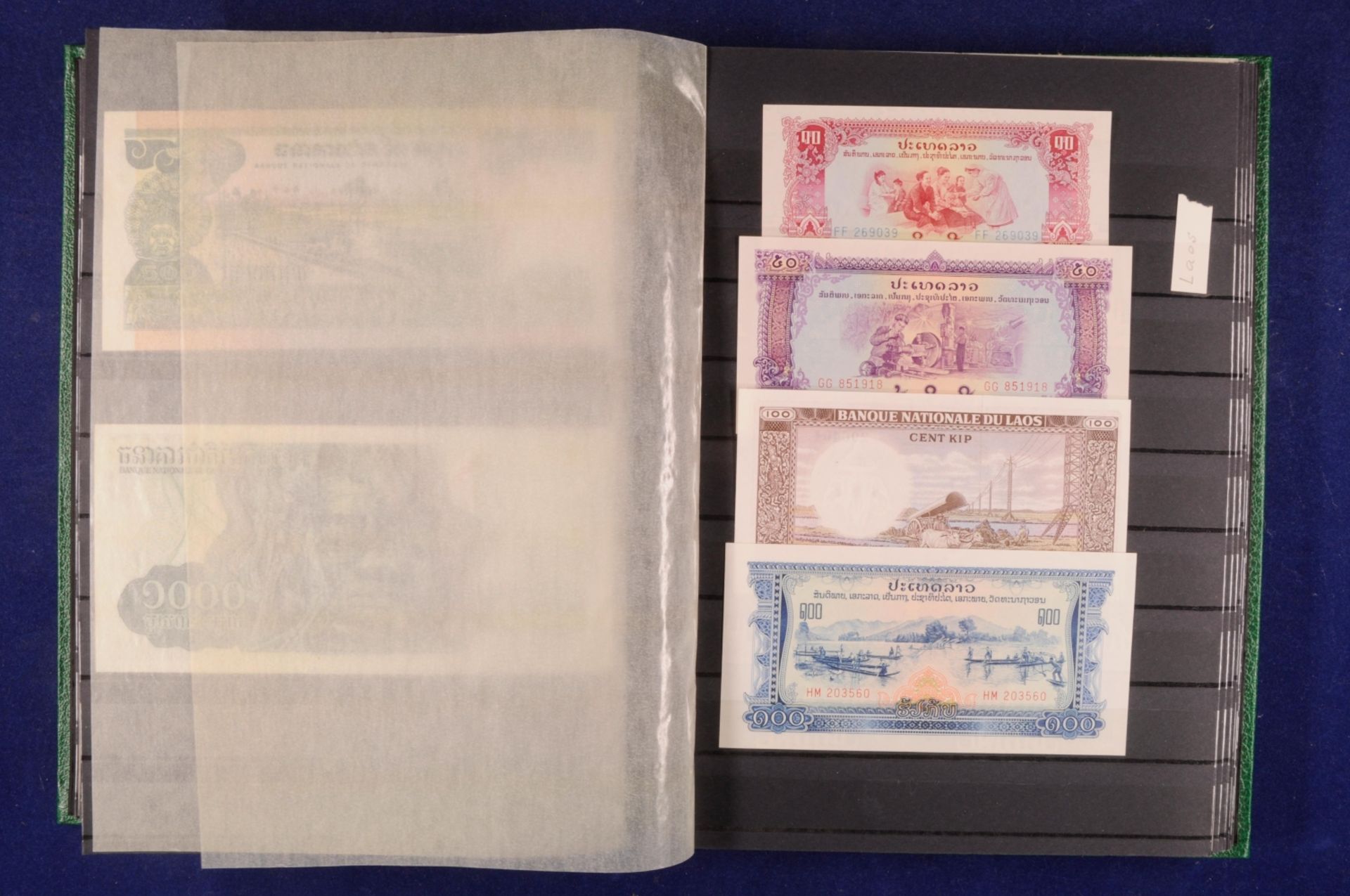 Sammlung Banknoten aus aller Welt in zwei Alben, 20. Jh. ,243 St., Argentina-Nepal und Malta-Indones - Bild 17 aus 44