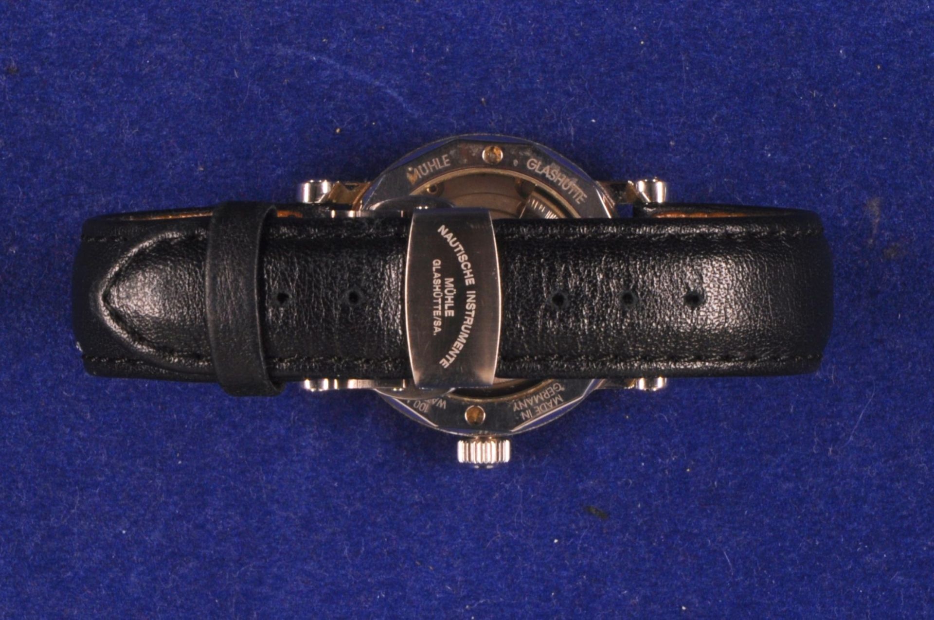 Nautical Instruments mill Glashütte ladies athletics Automatic wrist watch. Ca. 33, 8 mm, Ref. - Image 3 of 6