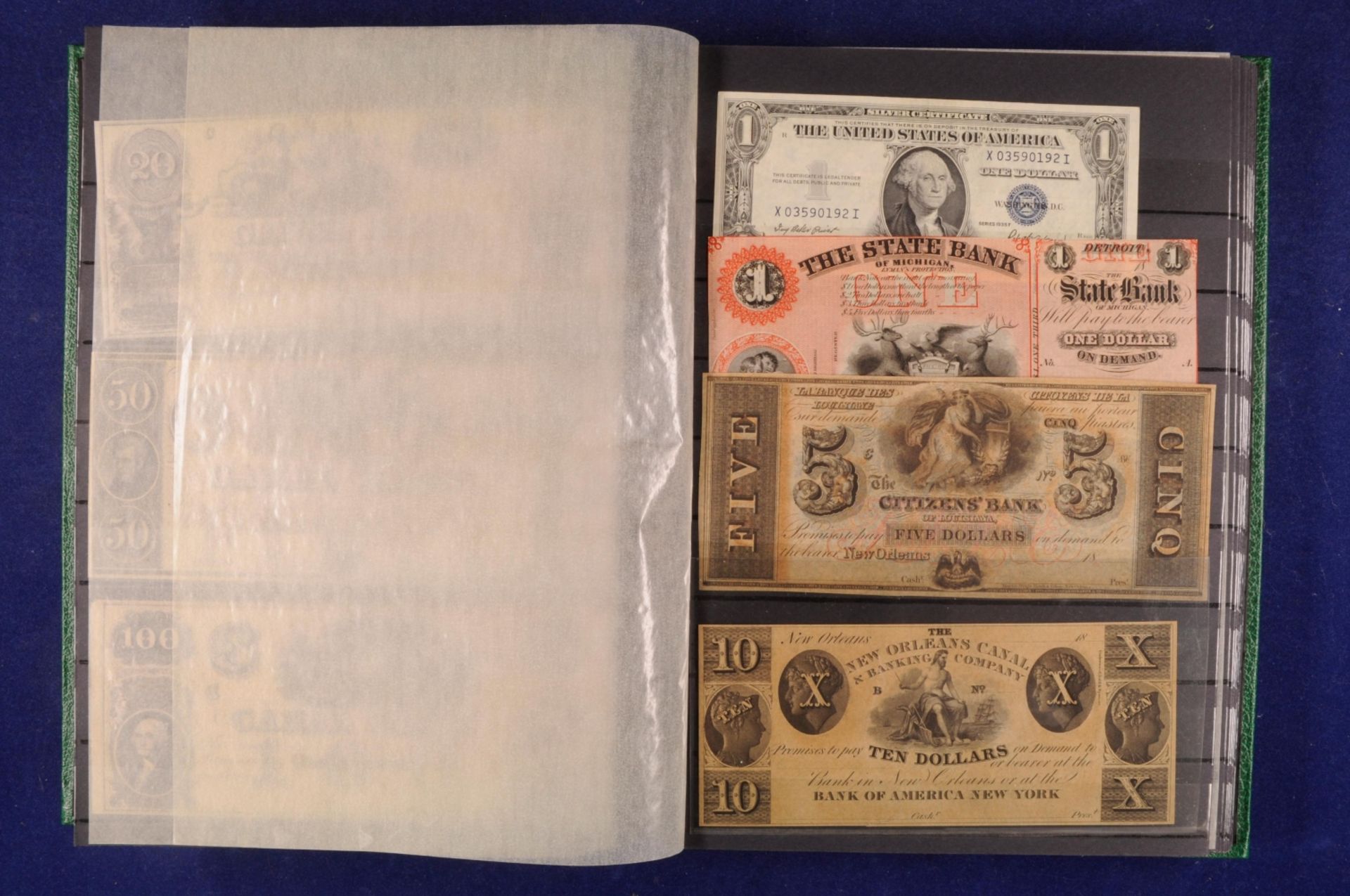 Sammlung Banknoten aus aller Welt in zwei Alben, 20. Jh. ,243 St., Argentina-Nepal und Malta-Indones - Bild 11 aus 44