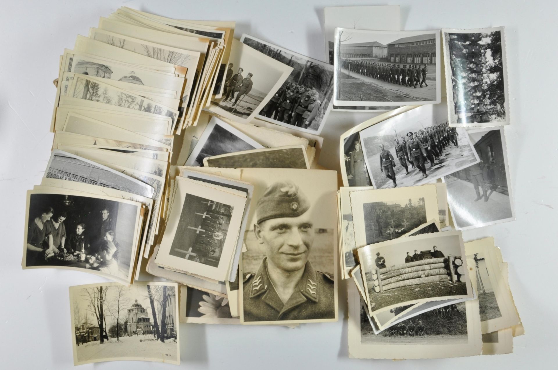 Foto-Nachlass mit über 80x Aufnahmen eines Angehörigen des Luftnachrichten-Versuchs-Regiments mit u.
