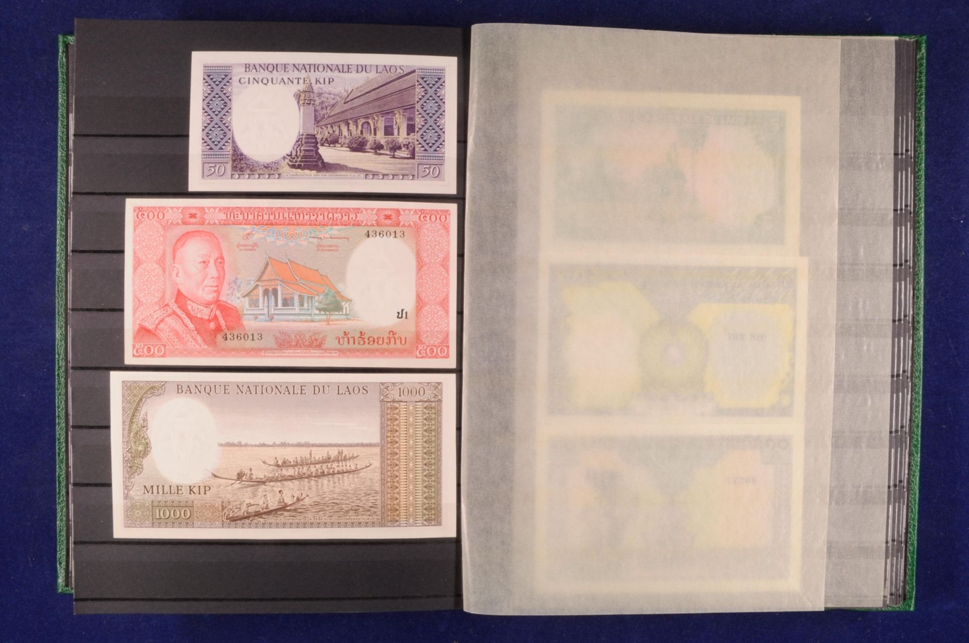 Sammlung Banknoten aus aller Welt in zwei Alben, 20. Jh. ,243 St., Argentina-Nepal und Malta-Indones - Bild 18 aus 44