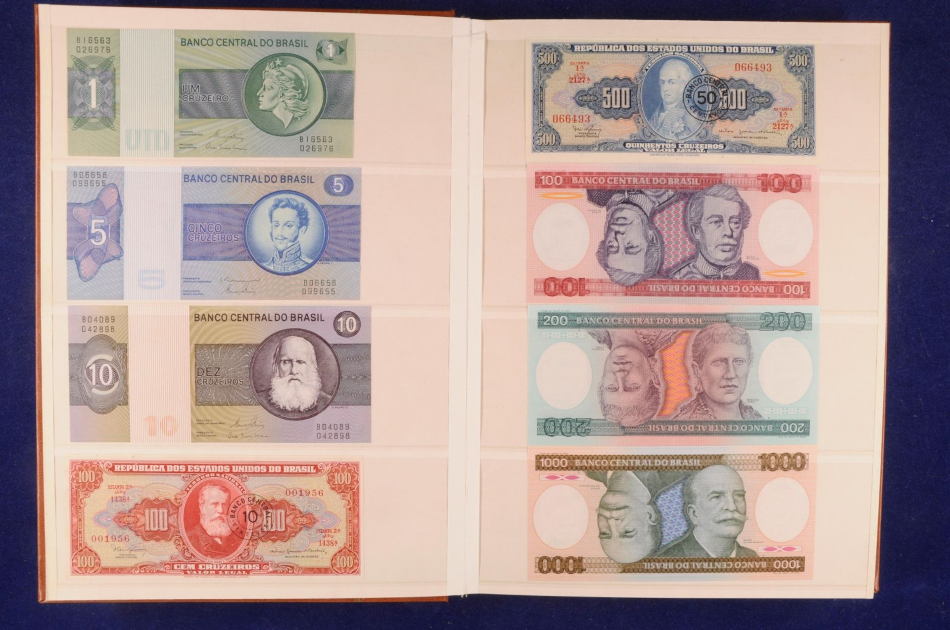 Sammlung Banknoten aus aller Welt in zwei Alben, 20. Jh. ,243 St., Argentina-Nepal und Malta-Indones - Bild 31 aus 44