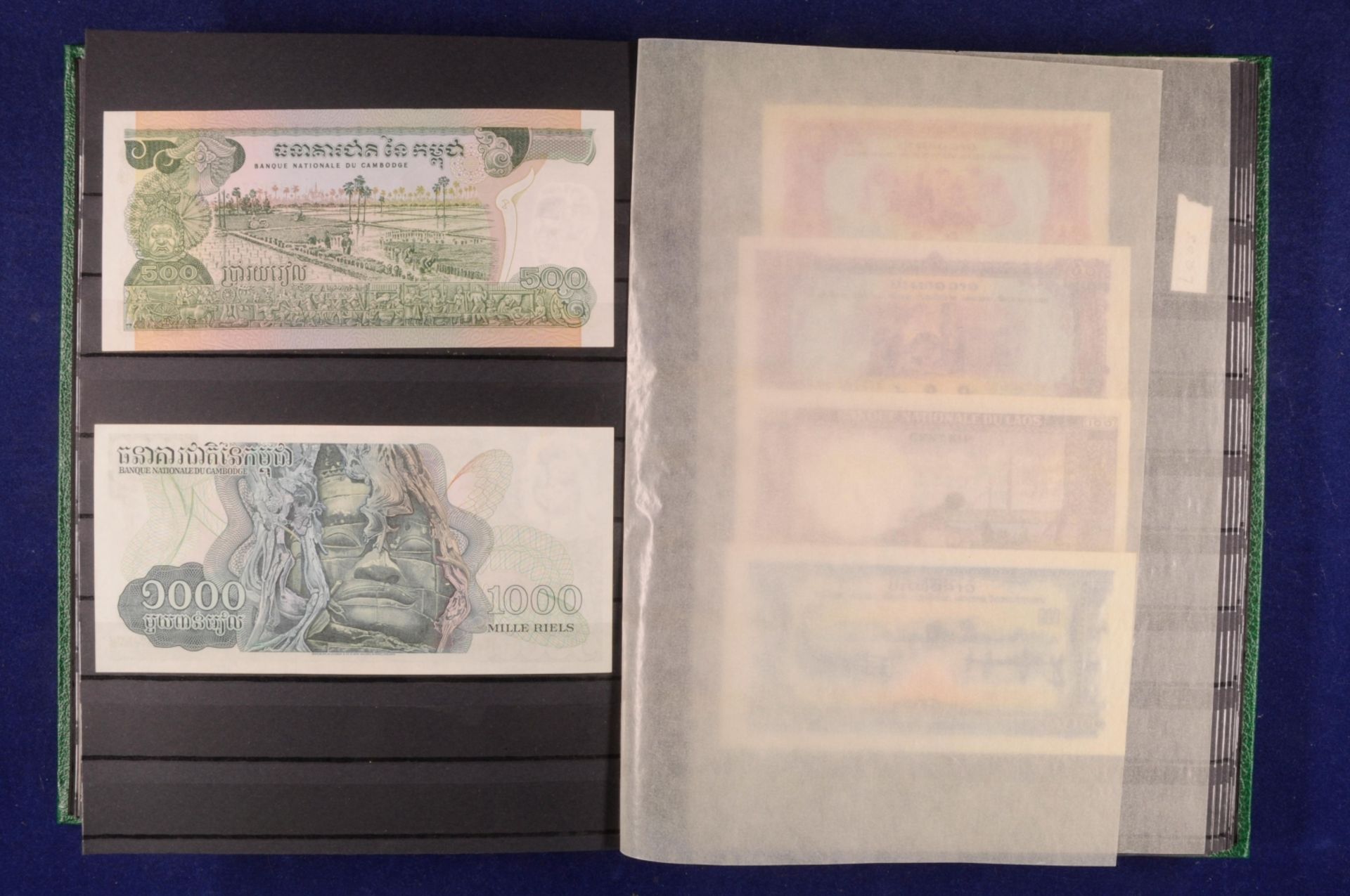 Sammlung Banknoten aus aller Welt in zwei Alben, 20. Jh. ,243 St., Argentina-Nepal und Malta-Indones - Bild 16 aus 44