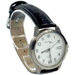 Men's wristwatch \\APORA sapphire Titanium 10 cash\\. 20th century diameter approximate 3, 7 cm.