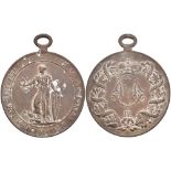 Serbia, memory medal for the Serbian Turkish wares 1876-1878, 1. Model, bronze, without volume,