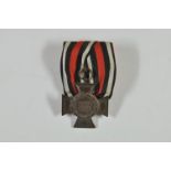 Verleihungsurkunde für das Ehrenkreuz für Kriegsteilnehmer, datiert München den 10. Mai 1935, mit Eh