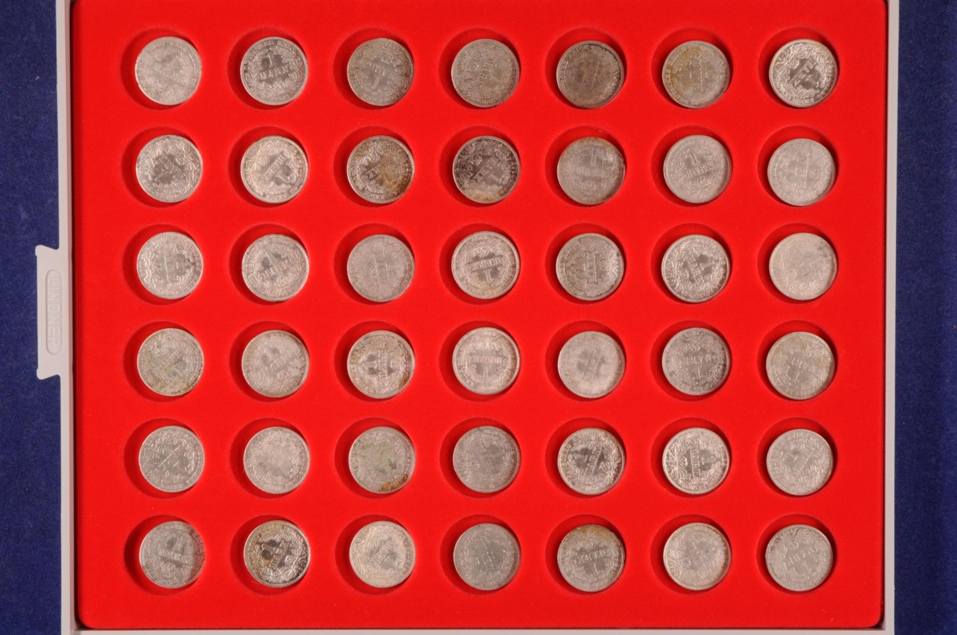 Kaiserreich bis BRD, der Schwerpunkt der Sammlung liegt bei den Silbermünzen des Kaiserreichs, dabei - Bild 2 aus 7