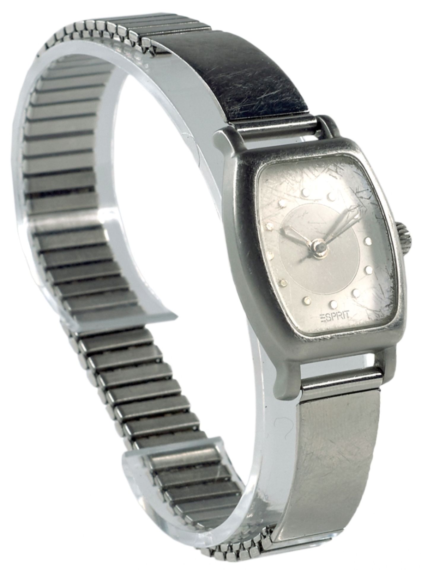 Esprit womens watch. Strength traces of use. Ca. 30, 20 large movement not tested.