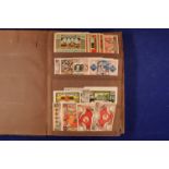 Sammlung städtisches Notgeld im alten Leder-Album mit über 700 Scheine (A-Z). Vertreten sind die Stä