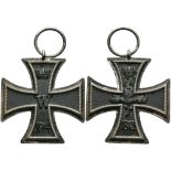 Prussia, Iron Cross 1914, 2. Class, counter \\Z\\ in the band ring, OEK 1909, condition 2.
