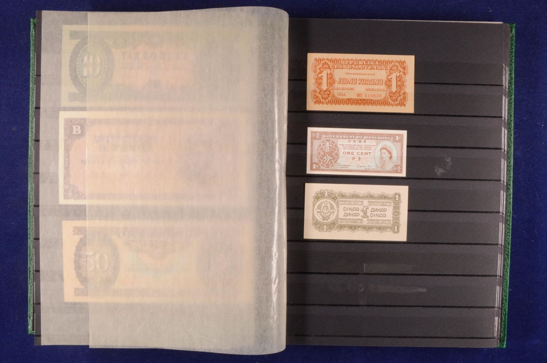 Sammlung Banknoten aus aller Welt in zwei Alben, 20. Jh. ,243 St., Argentina-Nepal und Malta-Indones - Bild 9 aus 44