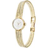 Ladies wrist watch \\Arly\\, Switzerland, about 1950.750er yellow-gold, manual wind, dial with