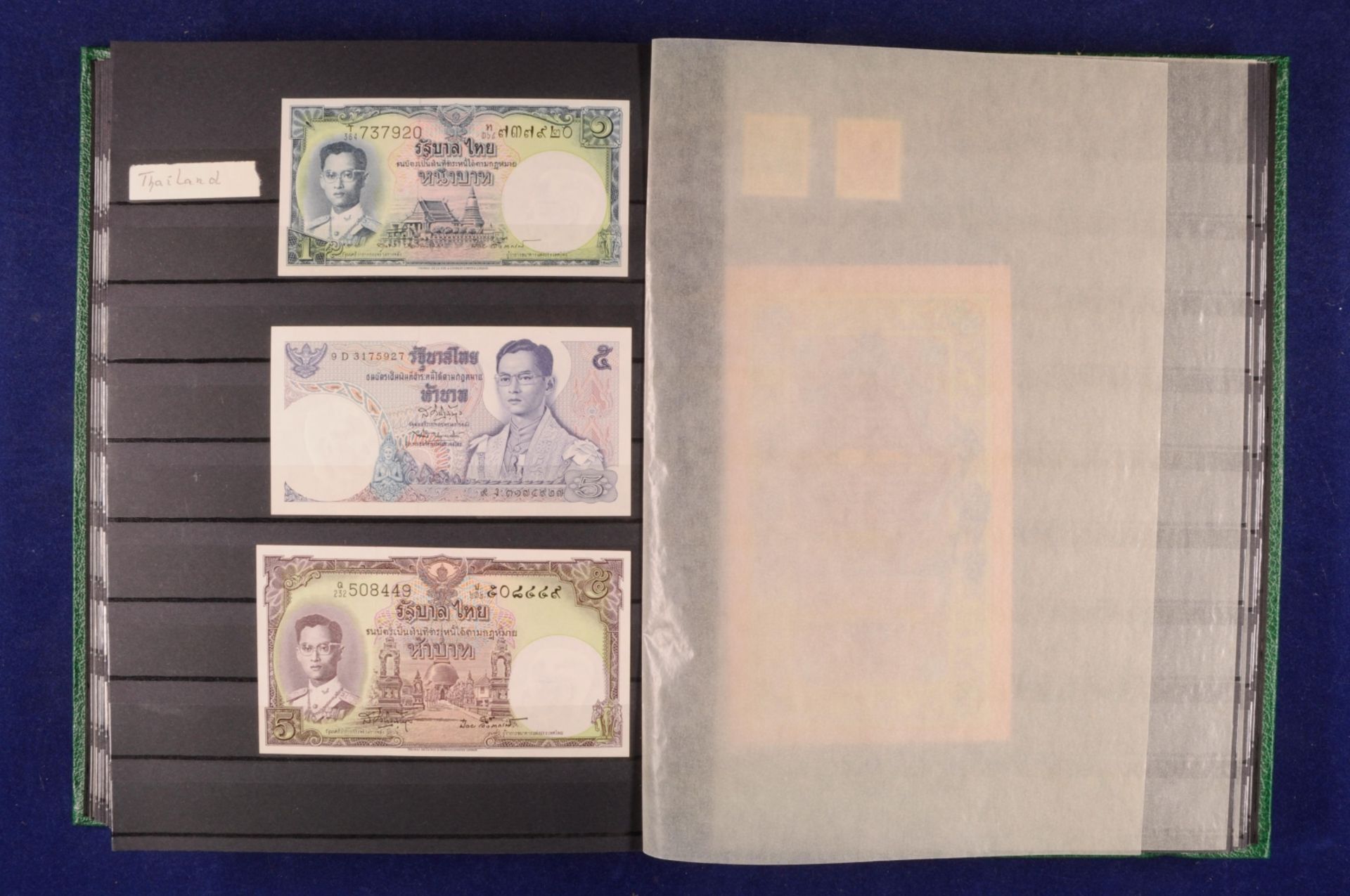 Sammlung Banknoten aus aller Welt in zwei Alben, 20. Jh. ,243 St., Argentina-Nepal und Malta-Indones - Bild 20 aus 44