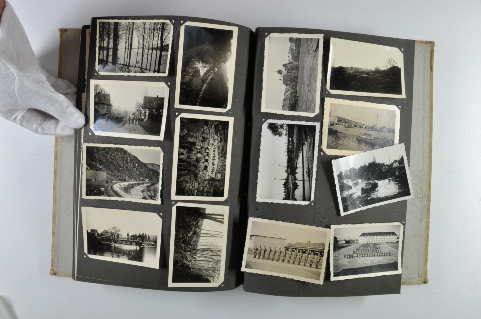 Fotoalbum eines Angehörigen des Panzer Pionier Bataillon 37 Wittenberg mit über 80x Aufnahmen im \We - Bild 5 aus 7