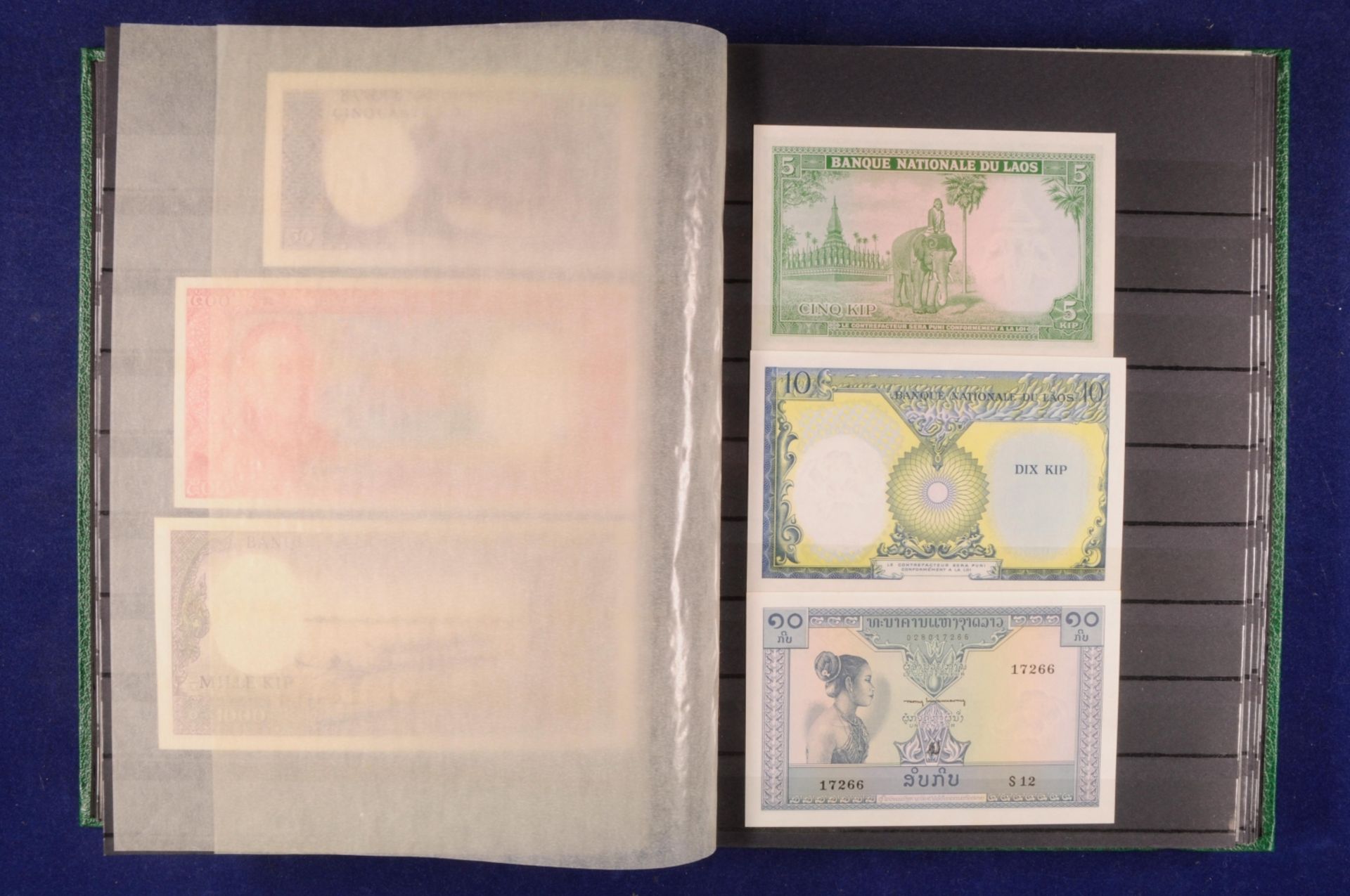 Sammlung Banknoten aus aller Welt in zwei Alben, 20. Jh. ,243 St., Argentina-Nepal und Malta-Indones - Bild 19 aus 44