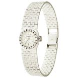 Diamond ladies watch \\Primato\\ 17 Incabloc, bezel adorned with 20 brilliant-cut diamonds, to 1970,