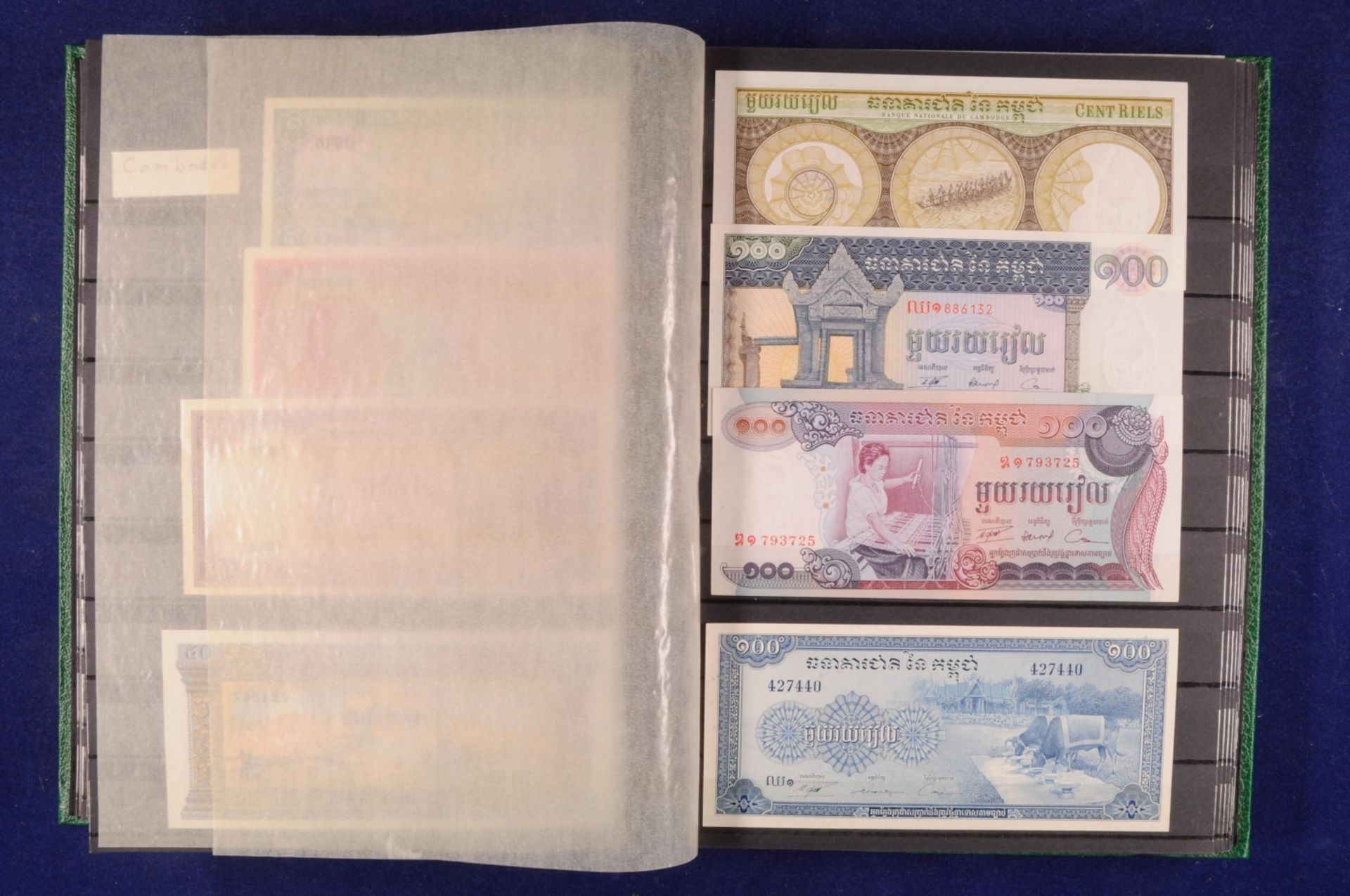 Sammlung Banknoten aus aller Welt in zwei Alben, 20. Jh. ,243 St., Argentina-Nepal und Malta-Indones - Bild 15 aus 44