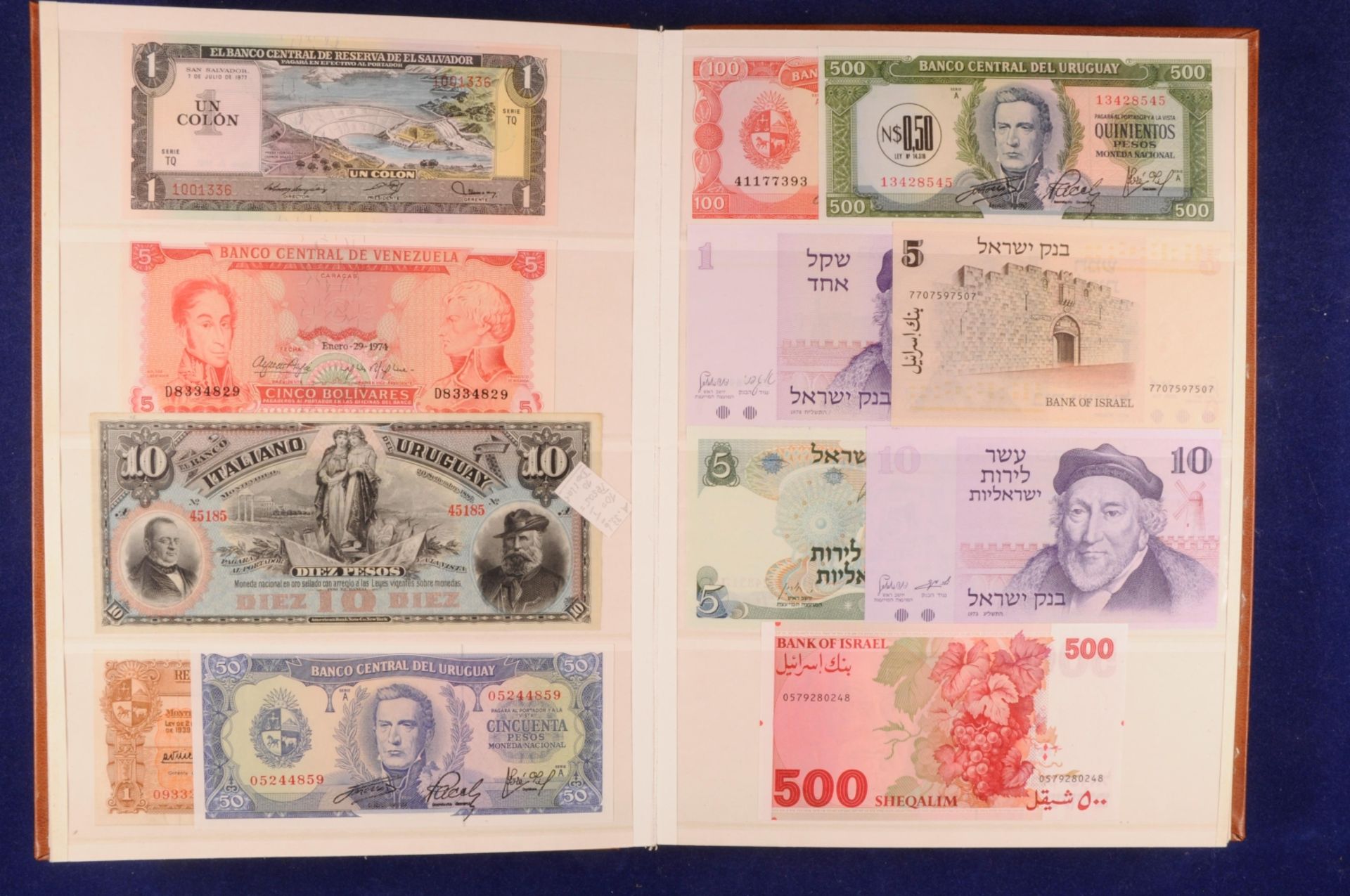 Sammlung Banknoten aus aller Welt in zwei Alben, 20. Jh. ,243 St., Argentina-Nepal und Malta-Indones - Bild 36 aus 44