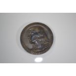 Bronze medal by G. Prud'homme, France Cruiser Jeanne D'Arc,  dia. 60mm