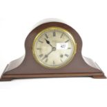 Bowden of Plymouth, admirals hat mantle clock (no key)