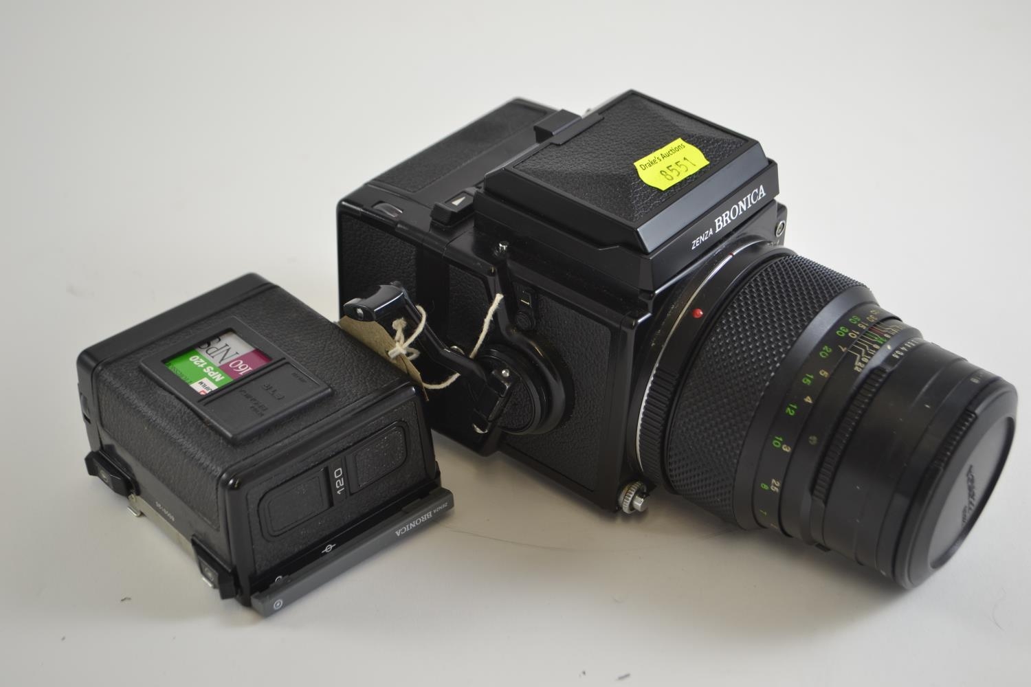 Zenza Bronica ETRS with 150mm lens and two film backs.   - Image 2 of 2