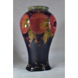William Moorcroft 'Pomegranate' vase, dated 1918, underglaze signature with date & impressed marks,