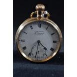 H. Samuel 'Acme Lever' open faced pocket watch with subsidiary seconds, 10 jewels, case marked & num