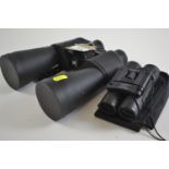 Two pairs of binoculars