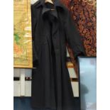 Great Coat, Constabulary War Department pattern A105, size 35, to fit 6ft 1 - 6ft 2", 38 inch chest,