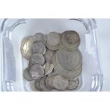 Collection of British and foreign silver coins