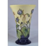 Moorcroft 'Hepatica' vase, dated 1999, underglaze & impressed marks, height 15.5cm