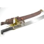 La Marca 'Palma' machete & sheath, overall length 71cm