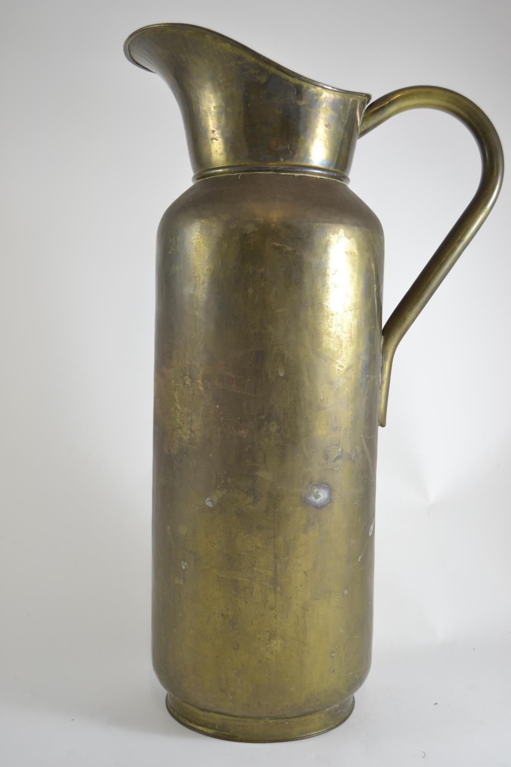 Large metal ewer. 57cm high.  - Image 2 of 2