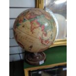 Scan-Globe, Denmark 38cm high light-up globe