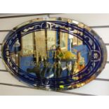 Vintage genuine Cadbury's advertising mirror 75 x 46.5cm together with Vintage Ellis & Wilson, Birmi