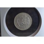 1889 Peru one sol