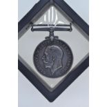 WWI George V War Medal (59821 PTE A.Butler Ches.r)