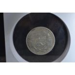 1888 Peru one sol