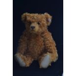 Steiff British Collectors teddy bear 2005 in golden-apricot mohair with working growler mechanism, l