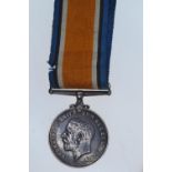 WWI War Medal, George V (J.57245 M.Witts Ord.R.N)